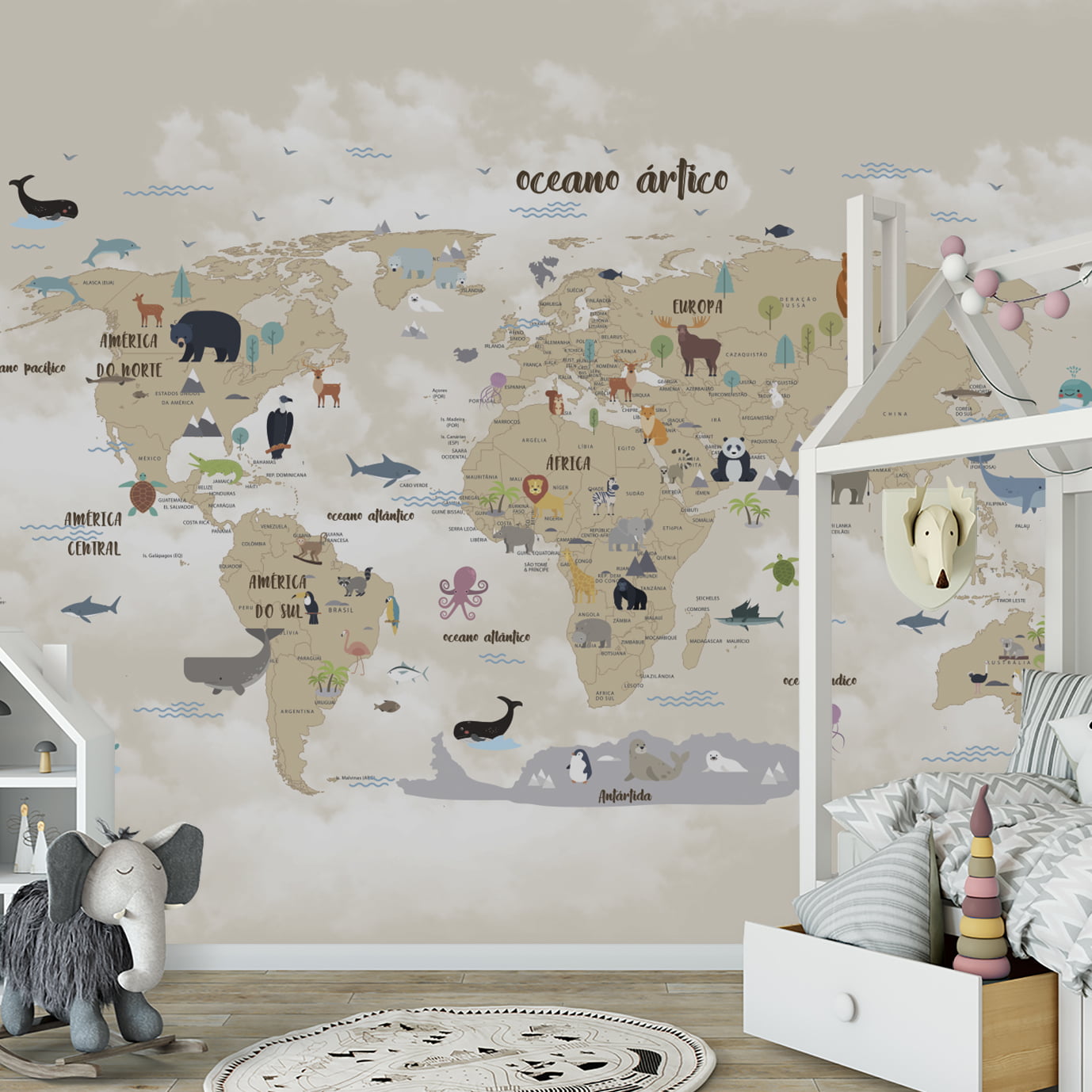 How to Design a Nursery Gallery Wall – Paper Mundi