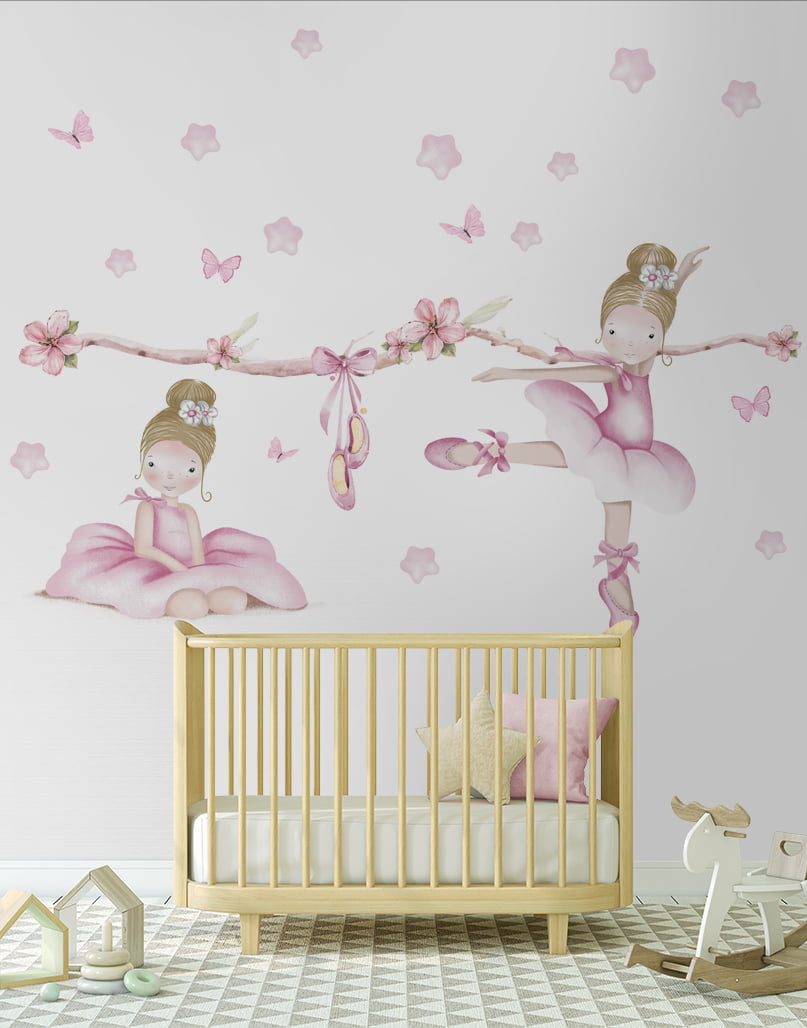 Papel de Parede Baby Bailarina