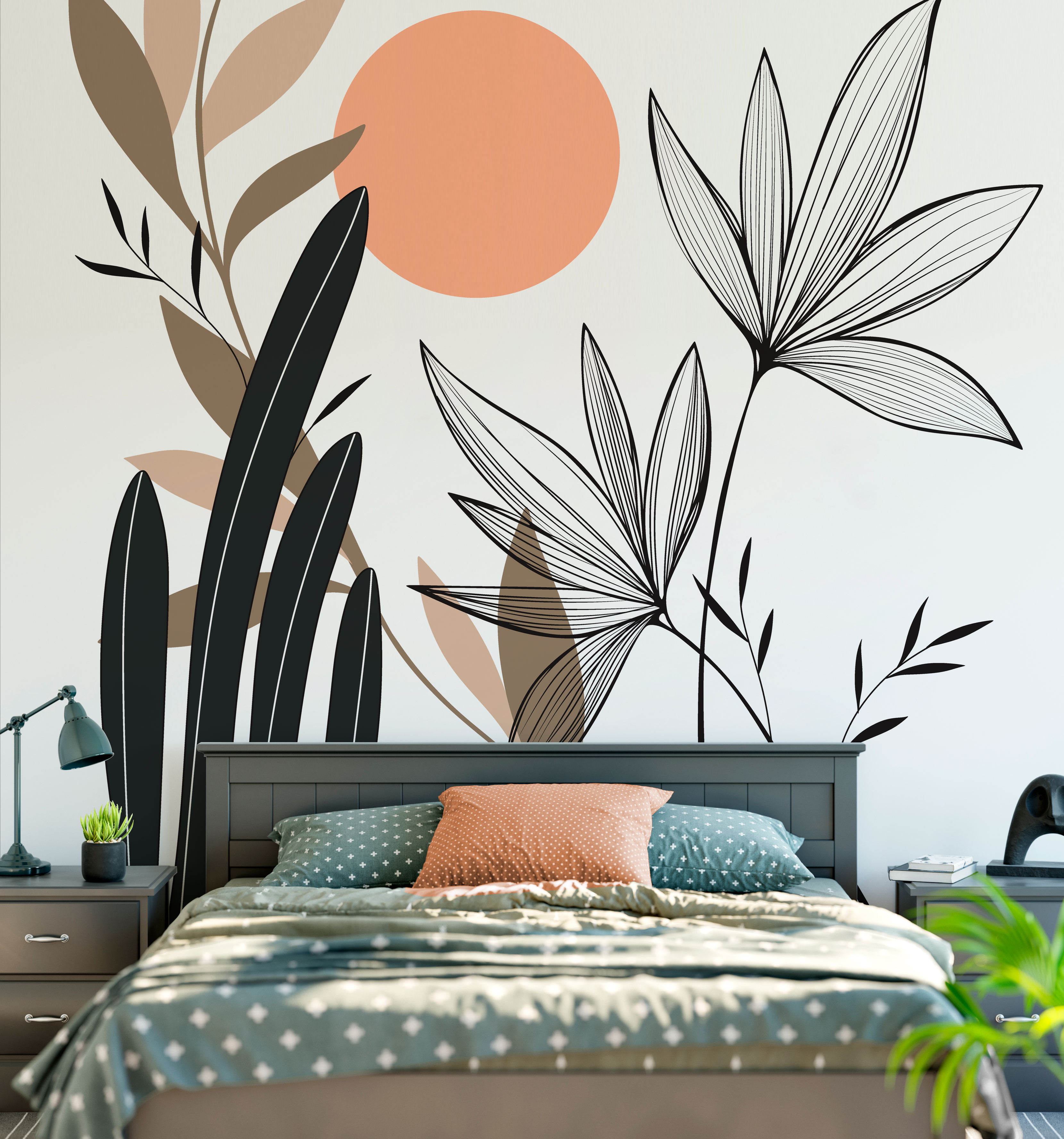 Papel de Parede Infantil Floral