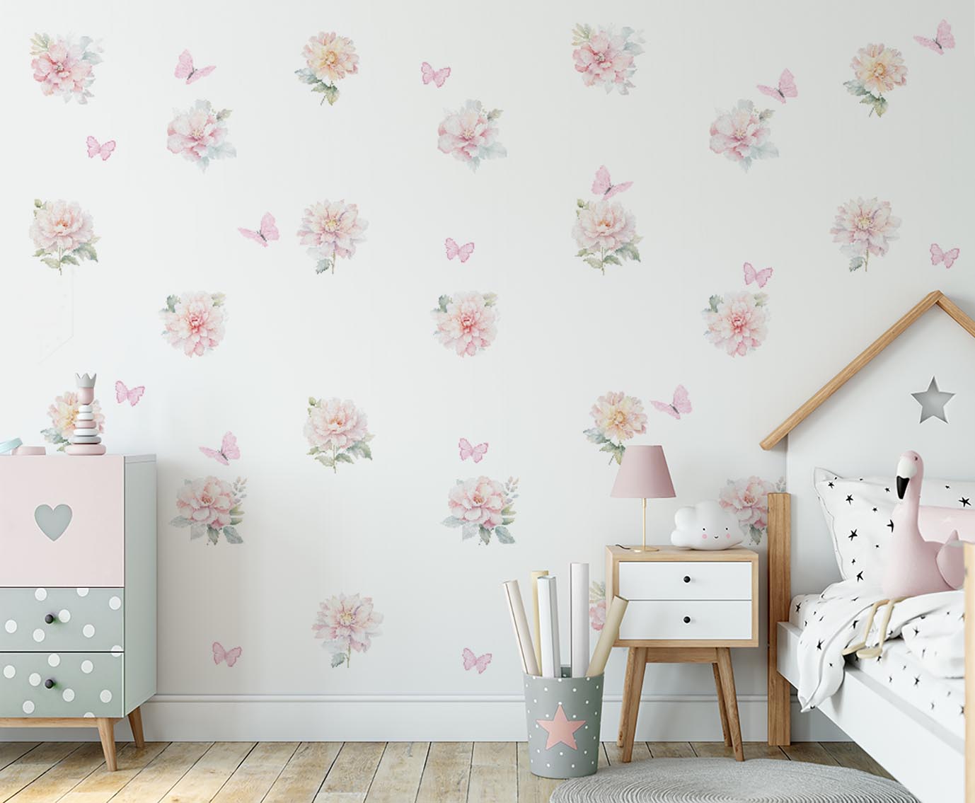 Papel De Parede Floral