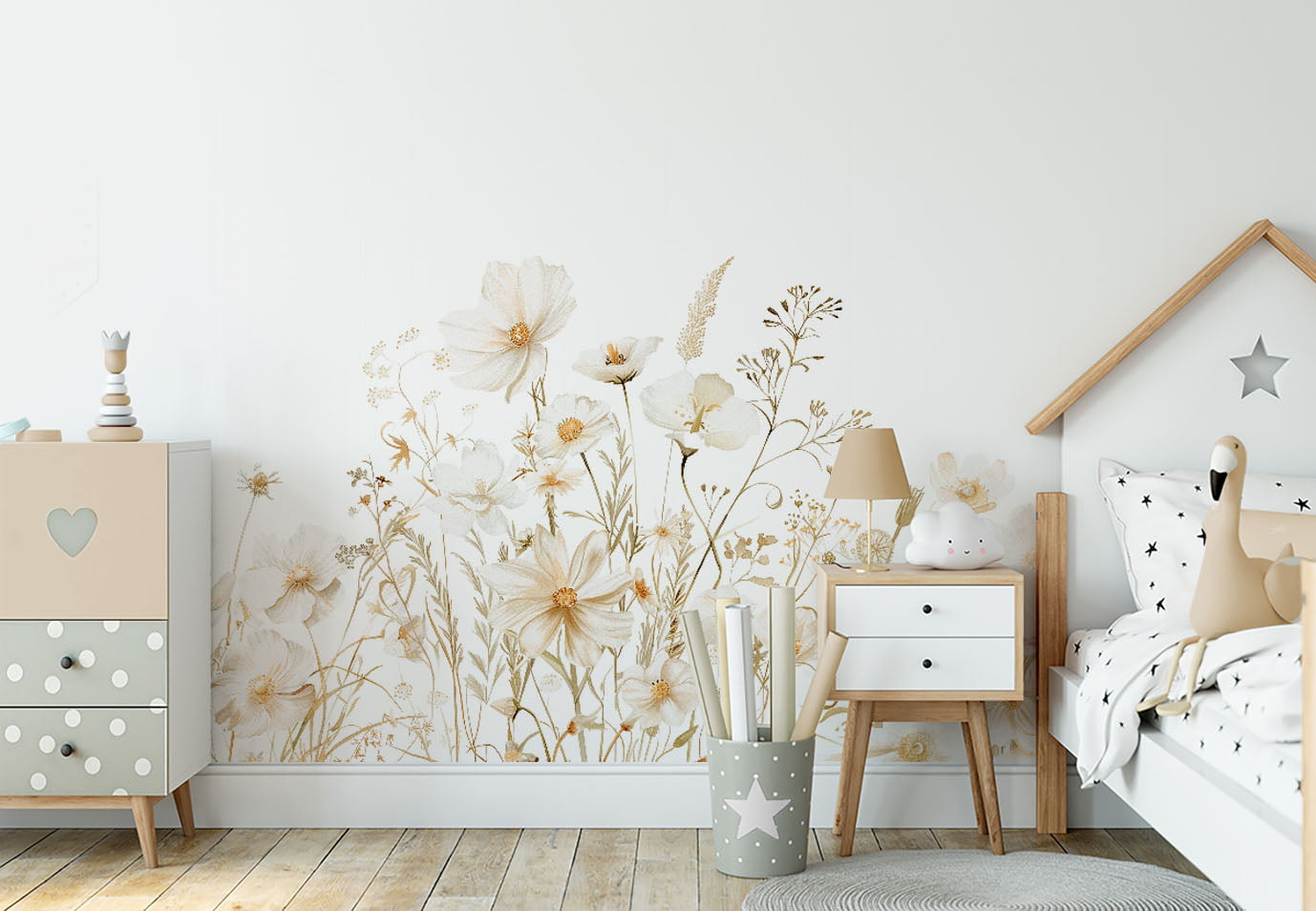 Papel De Parede Floral