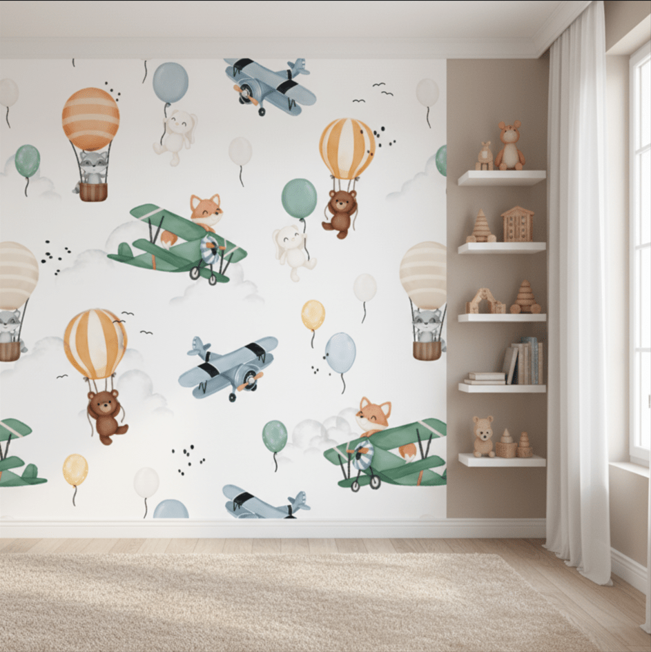 Papel de Parede Infantil Céu dos Sonhos VR771