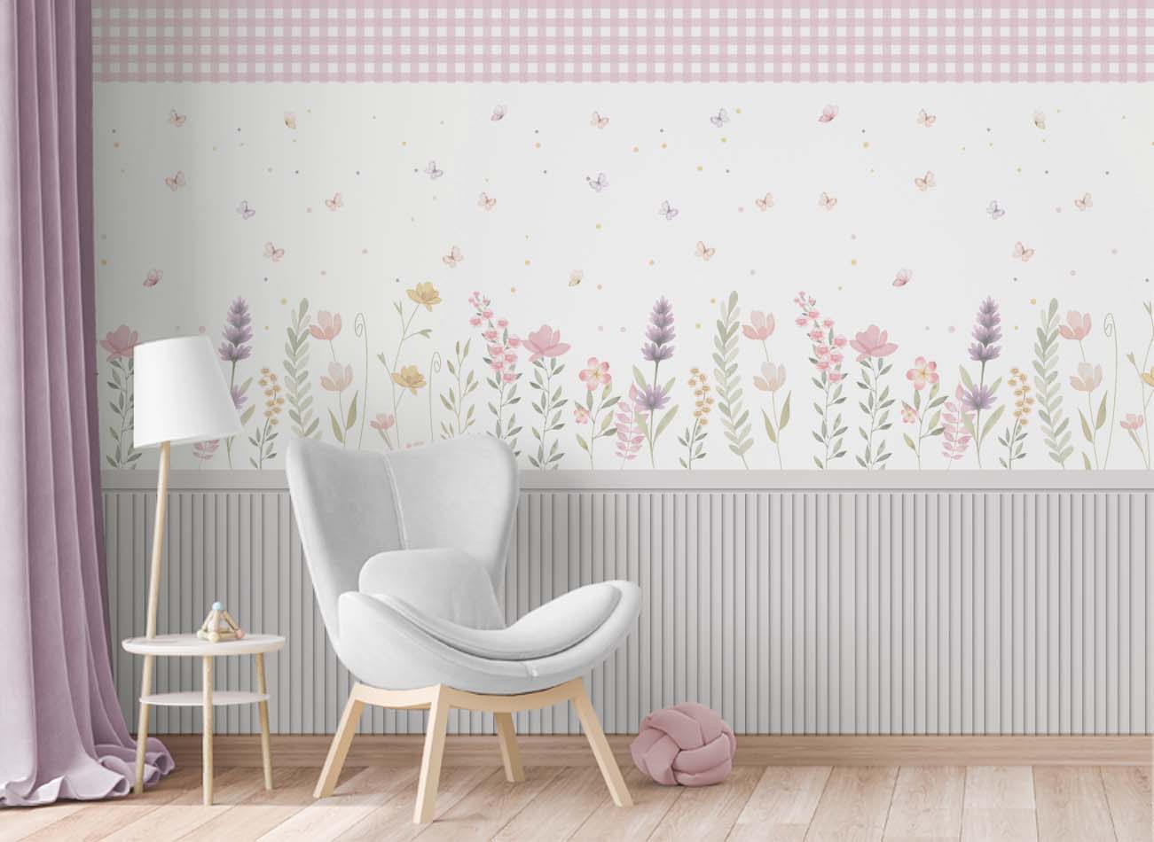 Papel de Parede Infantil Pequeno Jardim VR756