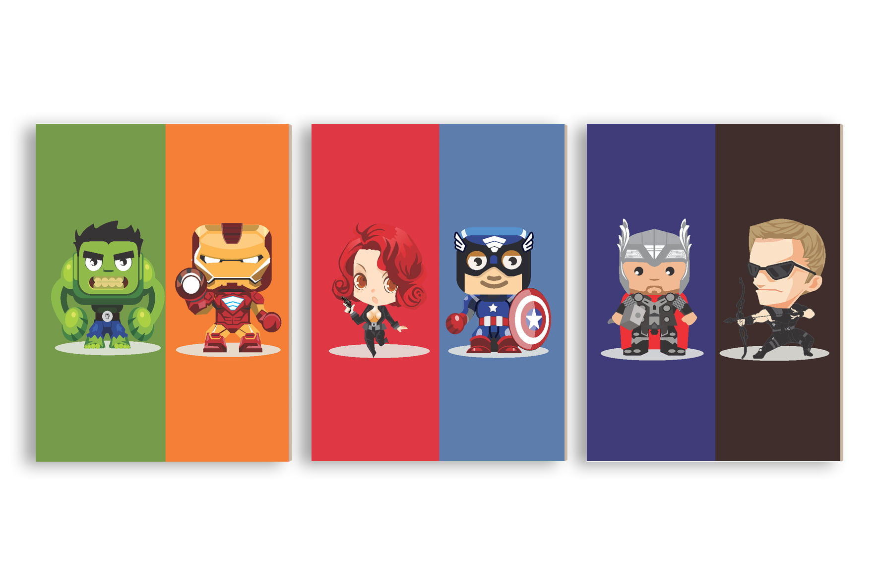 Placas Decorativas Super Heróis - PC228