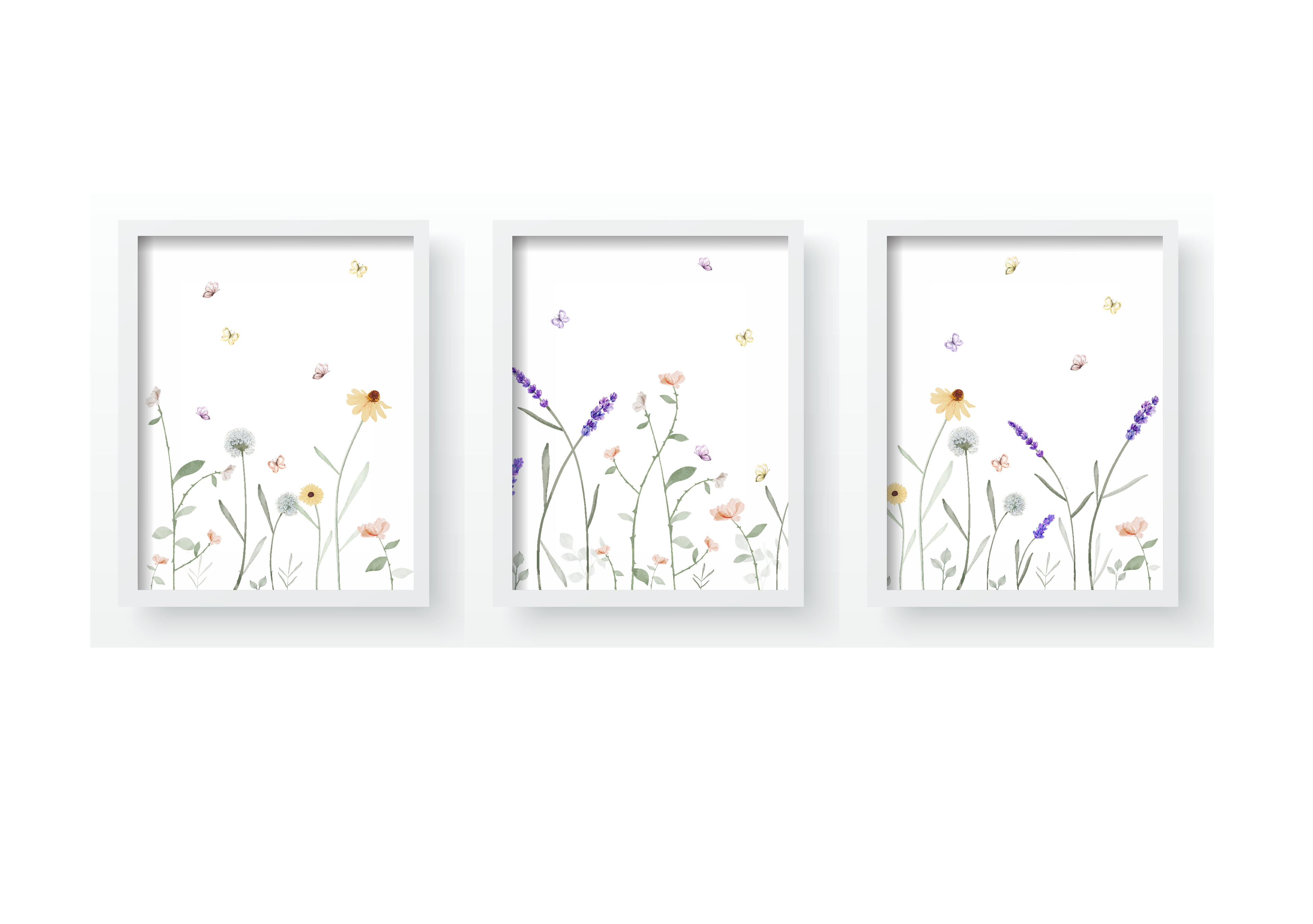 Quadro Decorativo Jardim Encatado