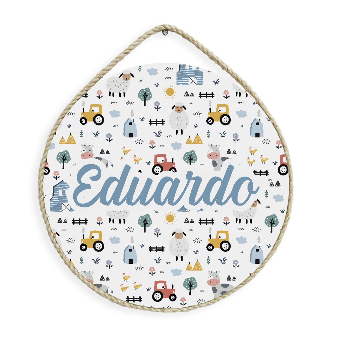 Porta Maternidade Fazendinha Infantil