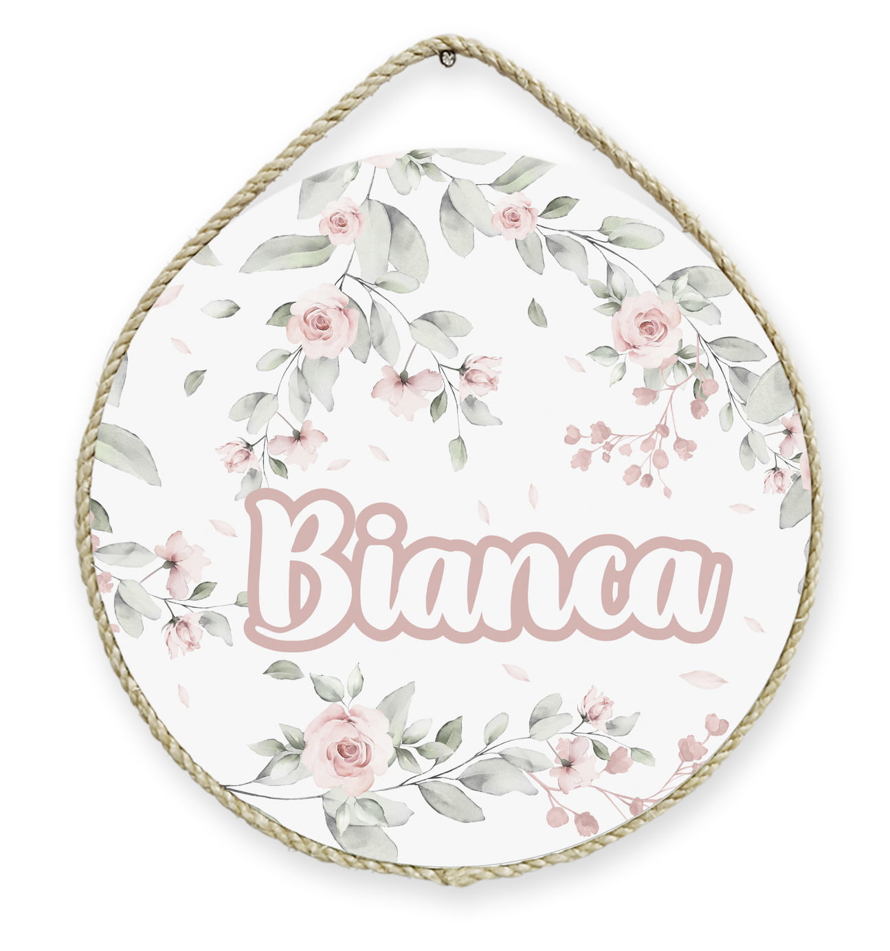 Porta Maternidade Personalizado Infantil Safári Bosque Menina