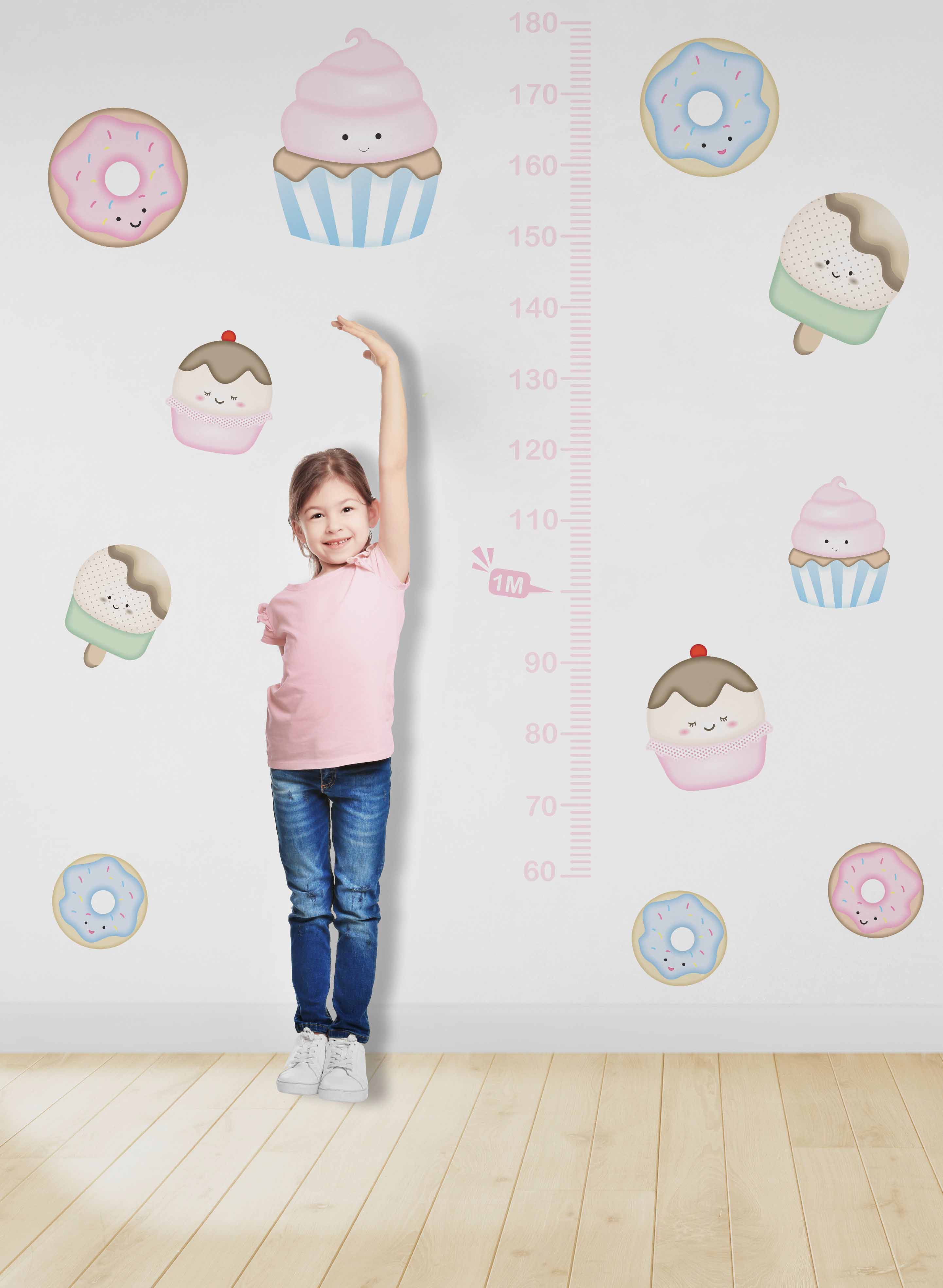 Régua do Crescimento Docinhos Infantil
