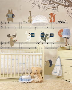 Papel de Parede Infantil Musical