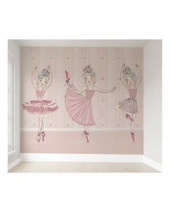 Papel de Parede Infantil Bailarina