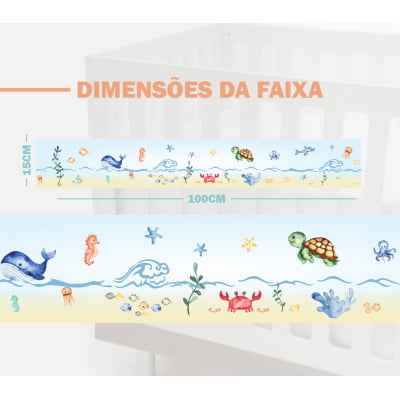 Faixa Decorativa Bebê Papel de Parede Aviador e Balões