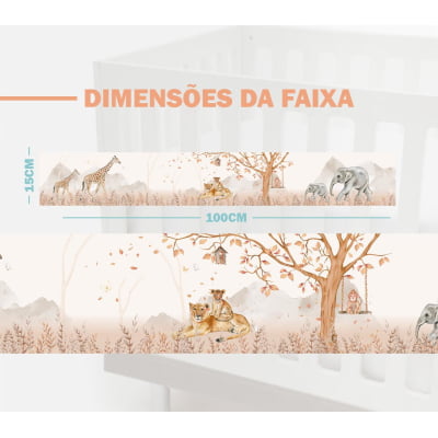 Faixa Decorativa Infantil safari