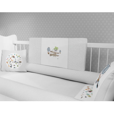 Kit Berço Enxoval de Bebê Mapa Mundi Cinza Menino KT45 Papel de parede  infantil, Enxovais para Bebê, Kits Berço, Kit Cama, faixa decorativa, régua do crescimento, quadros decorativos infantil.