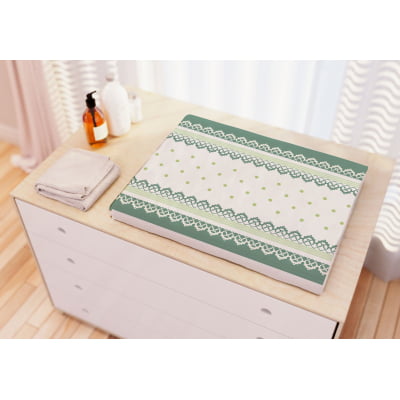 Kit Berço Enxoval de Bebê Folhas Verdes Jardim Menino KT403 Papel de parede  infantil, Enxovais para Bebê, Kits Berço, Kit Cama, faixa decorativa, régua do crescimento, quadros decorativos infantil.