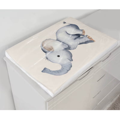 Kit Berço Enxoval de Bebê Safári Aquarelado 23 PÇS - KT79 Papel de parede  infantil, Enxovais para Bebê, Kits Berço, Kit Cama, faixa decorativa, régua do crescimento, quadros decorativos infantil.