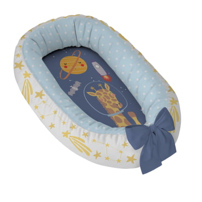 Ninho Redutor Bebê Astronauta no Espaço 100% Algodão - N170