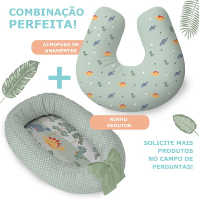 Ninho Redutor Bebê Dinossauros na Floresta