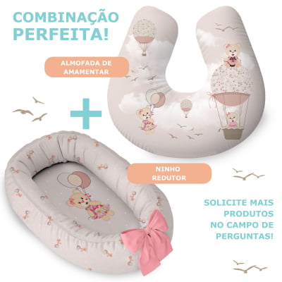 Ninho Redutor Bebê Ursinha Princesa