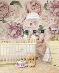 Papel de Parede Infantil Floral - VR277