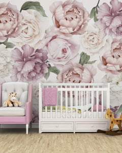 Papel de Parede Infantil Floral - VR277