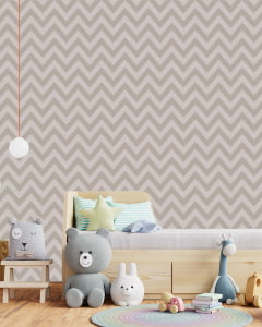 Papel de parede Infantil Chevron