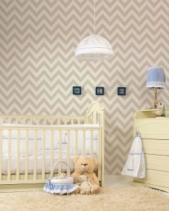 Papel de Parede Infantil Chevron - VR17