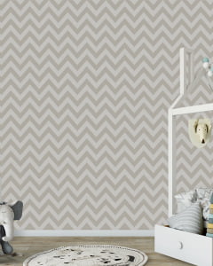 Papel de parede Infantil Chevron