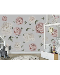 Papel de Parede Infantil Floral - VR275 