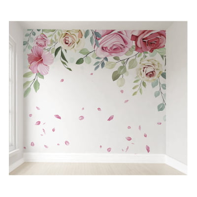 Papel de Parede Floral