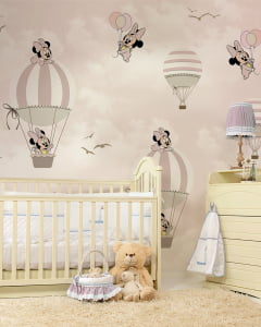 Papel de Parede Infantil Minnie