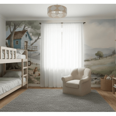 Papel de Parede Casa na Árvore Vr757