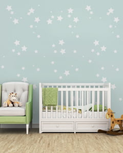 Papel de parede Infantil Estrelas