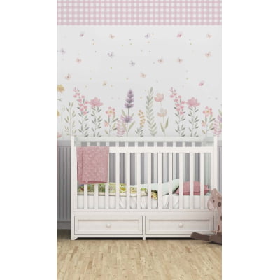 Papel de Parede Infantil Pequeno Jardim VR756