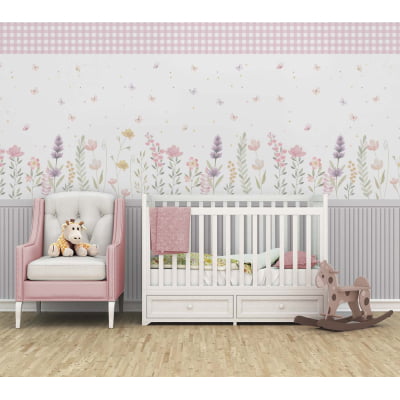 Papel de Parede Infantil Pequeno Jardim VR756