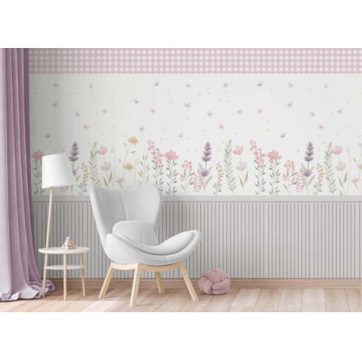 Papel de Parede Infantil Pequeno Jardim VR756