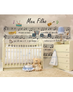 Papel de Parede Infantil Musical