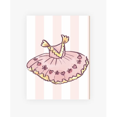 Placas Decorativas Bailarinas Rosa Menina - PC177