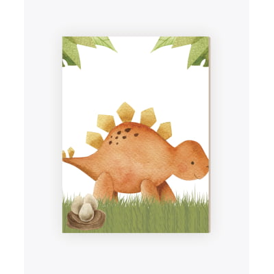 Placas Decorativas Dinossauros Menino Verde - PC274