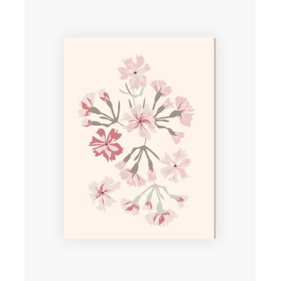 Placas Decorativas Floral Balões Rosa Menina - PC09