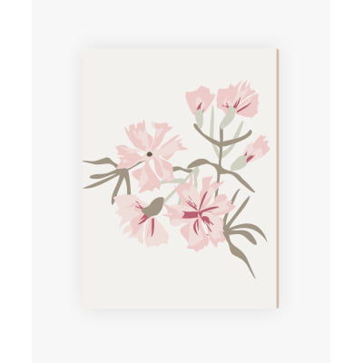 Placas Decorativas Floral Balões Rosa Menina - PC56