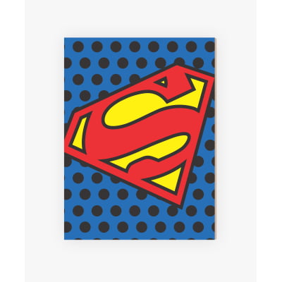 Placas Decorativas Infantil Geométricos Super Heróis - PC185
