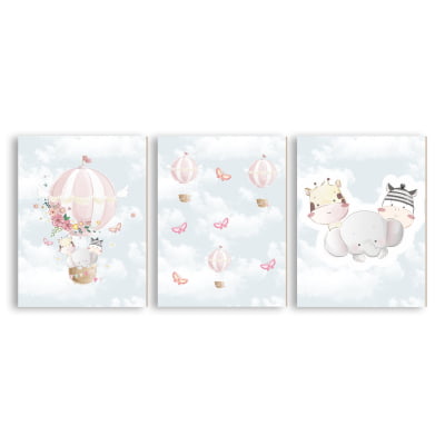 Placas Decorativas Safári Baloeiro - PC25A