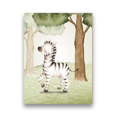 Placas Decorativas Safári Bosque Animais - PC479