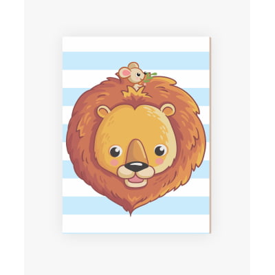 Placas Decorativas Safári Menino Animais - PC125