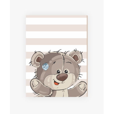 Placas Decorativas Ursinha Baloeira - PC72