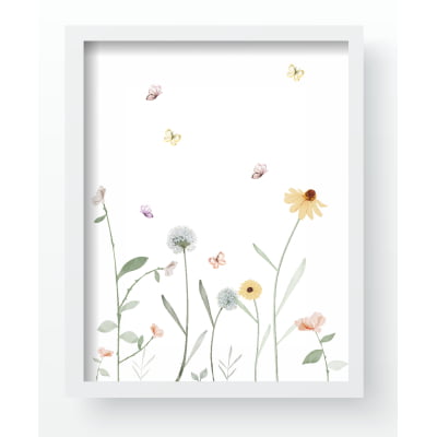 Quadro Decorativo Jardim Encatado