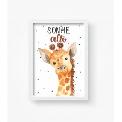 Quadro Decorativo Infantil Safari Menino 