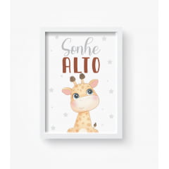 Quadro Decorativo Infantil Safari Menino Frases - QDN05 Papel de parede  infantil, Enxovais para Bebê, Kits Berço, Kit Cama, faixa decorativa, régua do crescimento, quadros decorativos infantil.