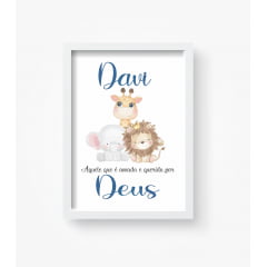 Quadro decorativo para  bebê  personalizadoFrases Safari Papel de parede  infantil, Enxovais para Bebê, Kits Berço, Kit Cama, faixa decorativa, régua do crescimento, quadros decorativos infantil.