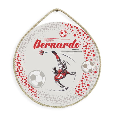 Porta Maternidade Futebol Bola Menino - PM614